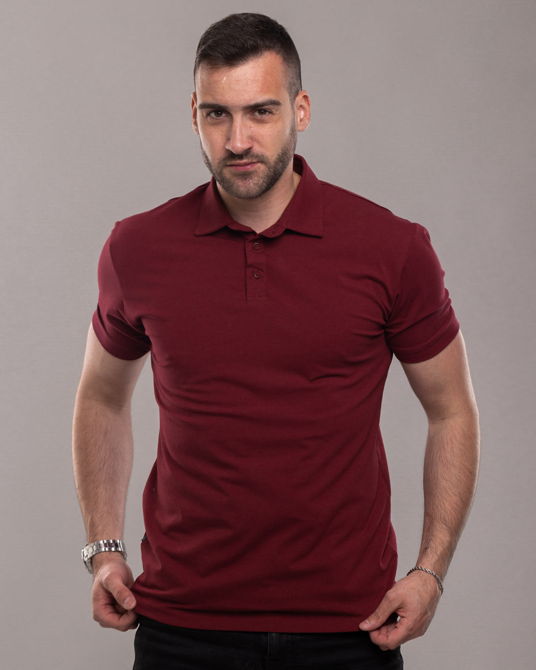 𝗧𝗵𝗲 𝗗𝗲𝗮𝗹 𝗠𝗮𝗸𝗲𝗿 | Polo majica - Ruby Wine