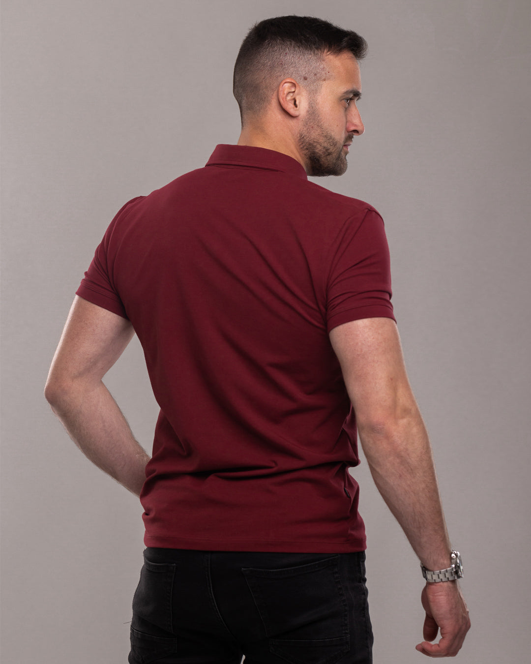 𝗧𝗵𝗲 𝗗𝗲𝗮𝗹 𝗠𝗮𝗸𝗲𝗿 | Polo majica - Ruby Wine